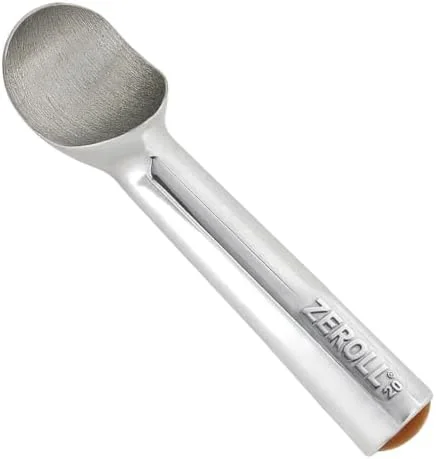 Zeroll - Size 20, in Silver 1020 Original Ice Cream Unique Liquid Filled Heat Conductive Handle Simple One Piece Aluminum Design Easy Release 40