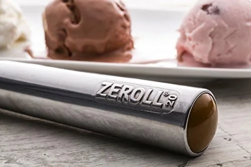 Zeroll - Size 20, in Silver 1020 Original Ice Cream Unique Liquid Filled Heat Conductive Handle Simple One Piece Aluminum Design Easy Release 40