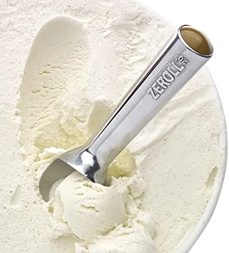 Zeroll - Size 20, in Silver 1020 Original Ice Cream Unique Liquid Filled Heat Conductive Handle Simple One Piece Aluminum Design Easy Release 40