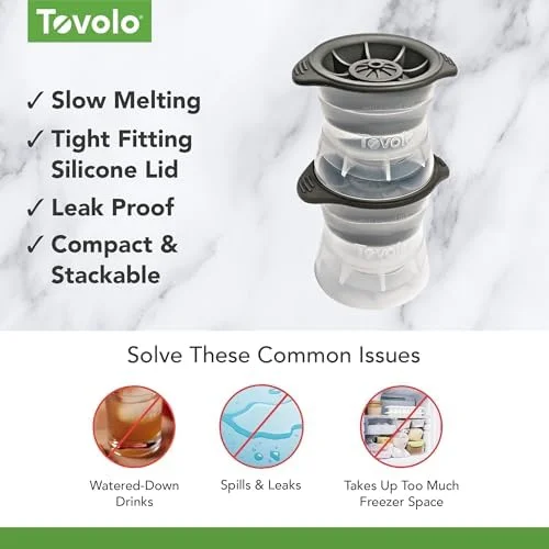 Tovolo Sphere Ice Molds - Set of 2