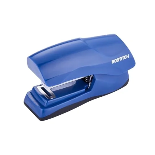 Bostitch Office Heavy Duty 40 Sheet Stapler with 1250 Staples & Claw Remover - Small Stapler Size, Fits into The Palm of Your Hand, Value Pack, Blue